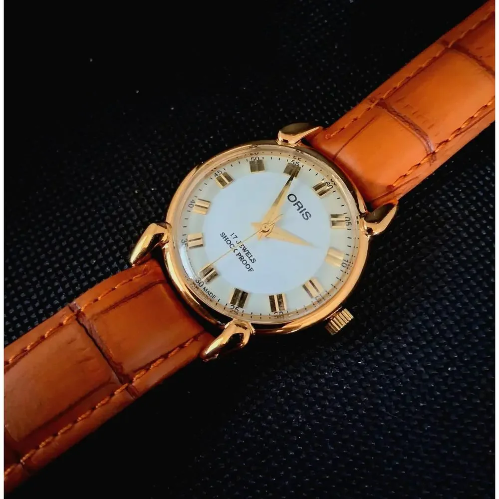 Men's Vintage Oris AM044 Mechanical‎ Hand Wind Vintage Watch